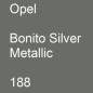 Preview: Opel, Bonito Silver Metallic, 188.